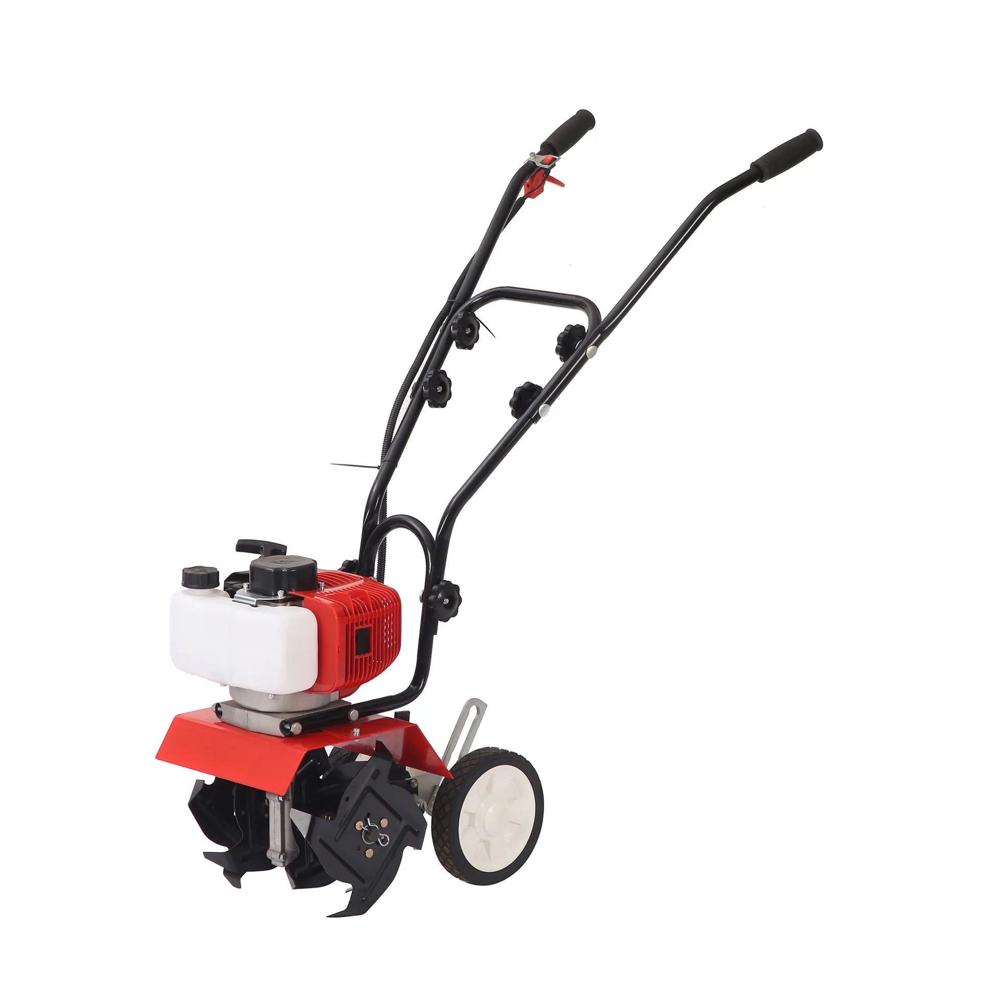 Compact Mini Tiller for Gardening, Household Rotary Tiller, Multi-Use Farming Tiller