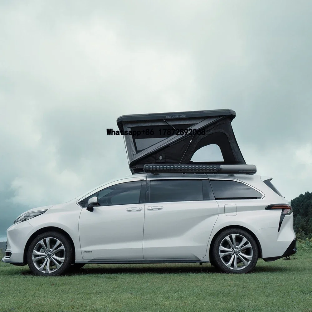 

New Trend Automatic Pulley Set Pop-up Air Inflatable Mattress Spacious Patented Structural Design Car Rooftop Tent