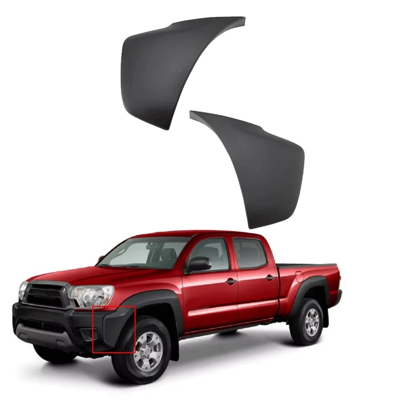 Car Mudguards Front Bumper End Mud Flaps 5211204050 5211304050 For Toyota Tacoma 2012-2015 Front Guards Splash