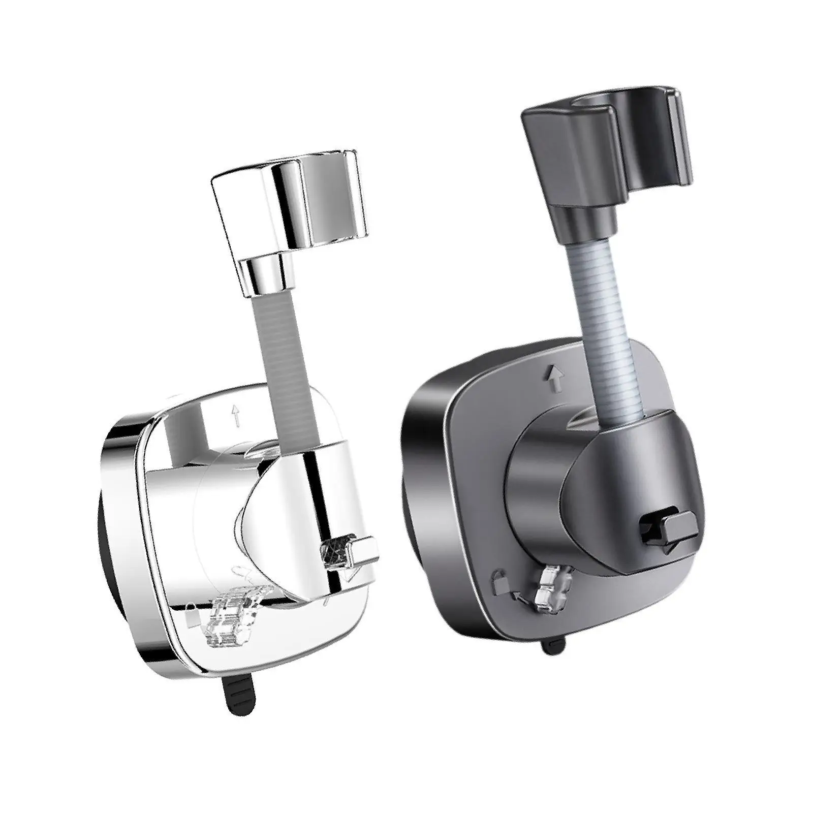 

Suction Cup Shower Head Holder Sturdy Easy Installation No Drill Removable