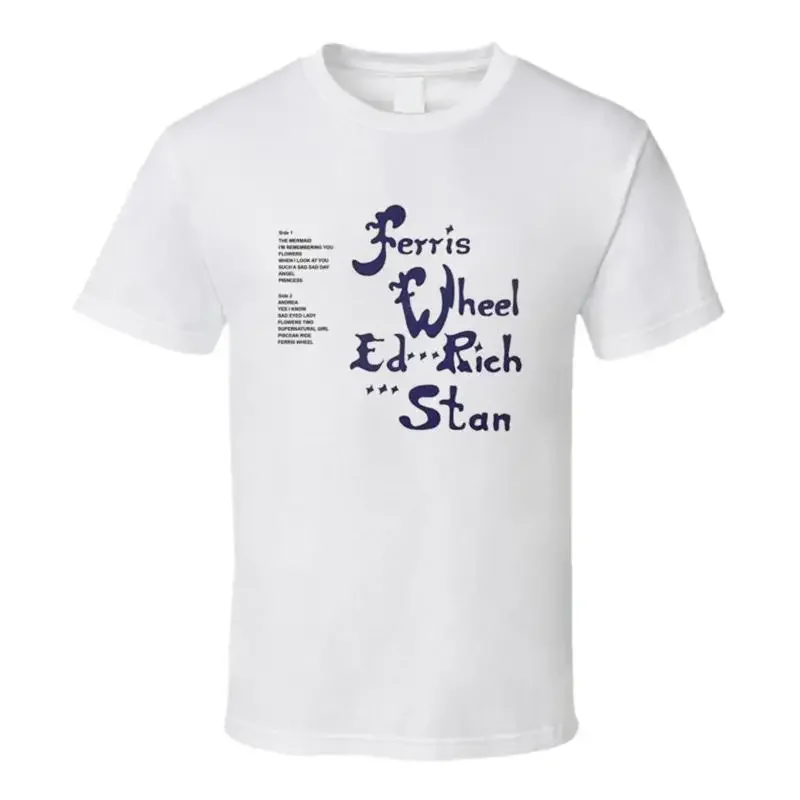 Ferris Wheel Supernatural Girl 70s Folk Music Fan T Shirt