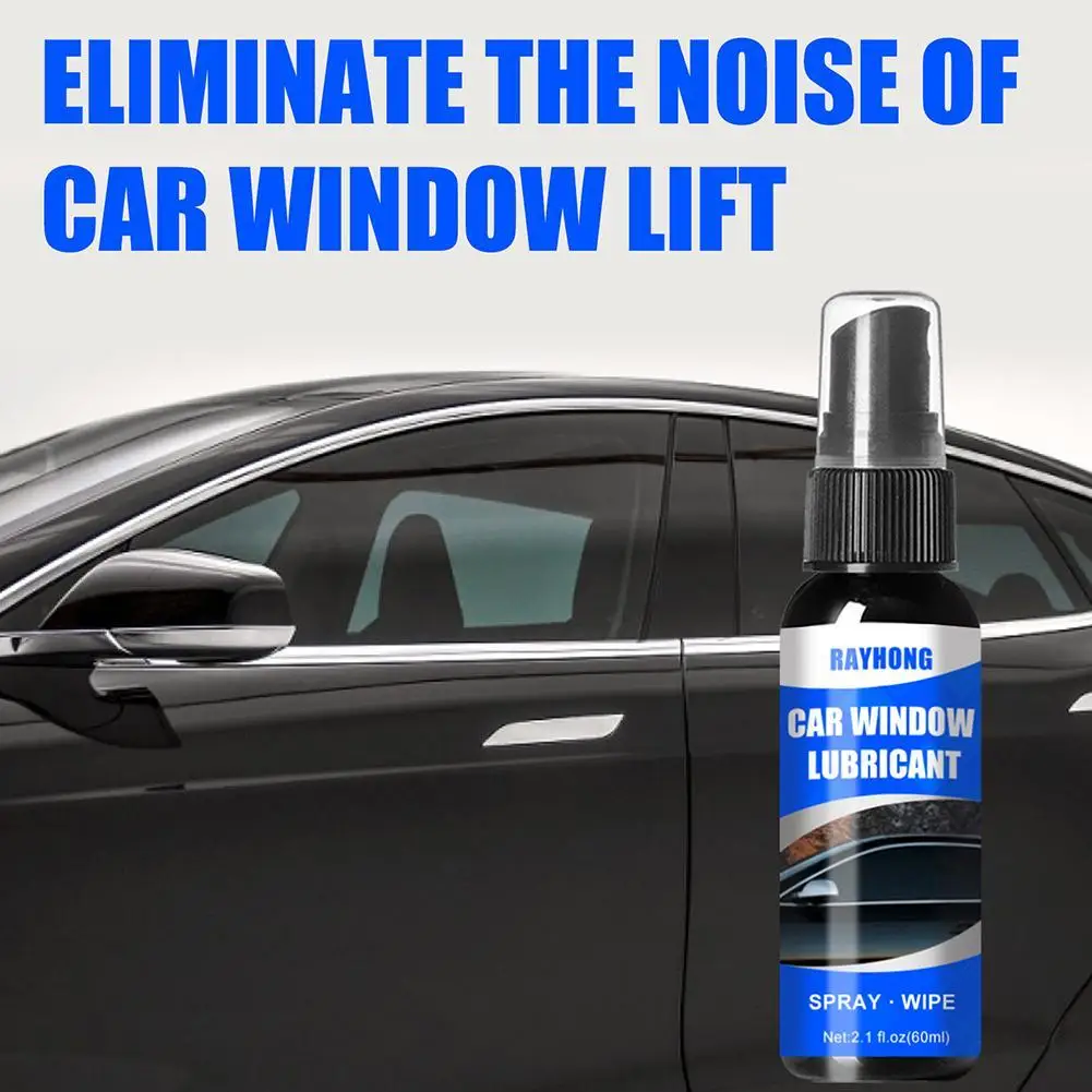 60mL Automotive Window Lubricant Rubber Sealing Strip Car Car-styling Window Lubricant Noise Cancellation Belt Door Softeni Z2B3