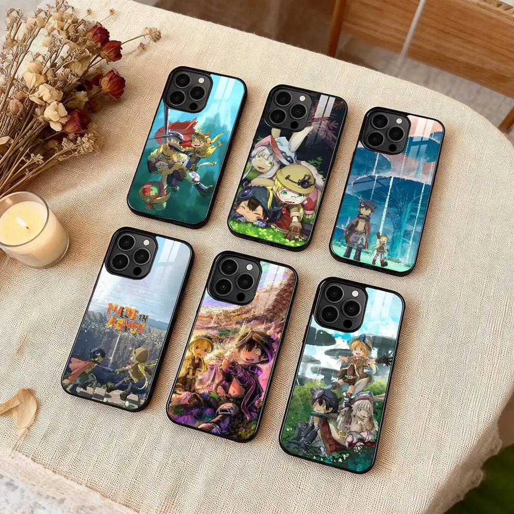 

M-Made In Abyss Anime Phone Case For iPhone 17,16,15,14,13,12,Plus,Pro,Max for Magsafe Magnetic Wireless Charging