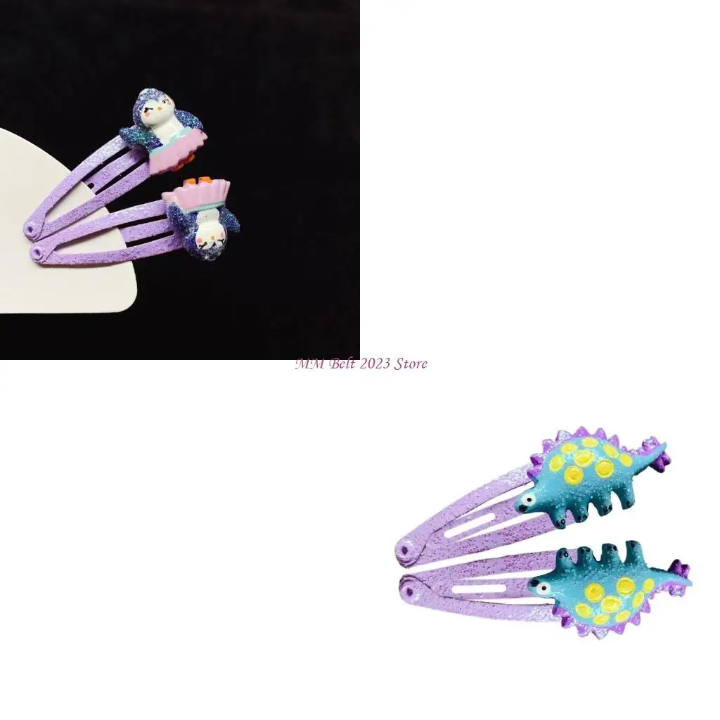 

49ME, 1 пара, роскошная заколка для вечеринки, унисекс, заколки для Хэллоуина, игривая заколка для волос