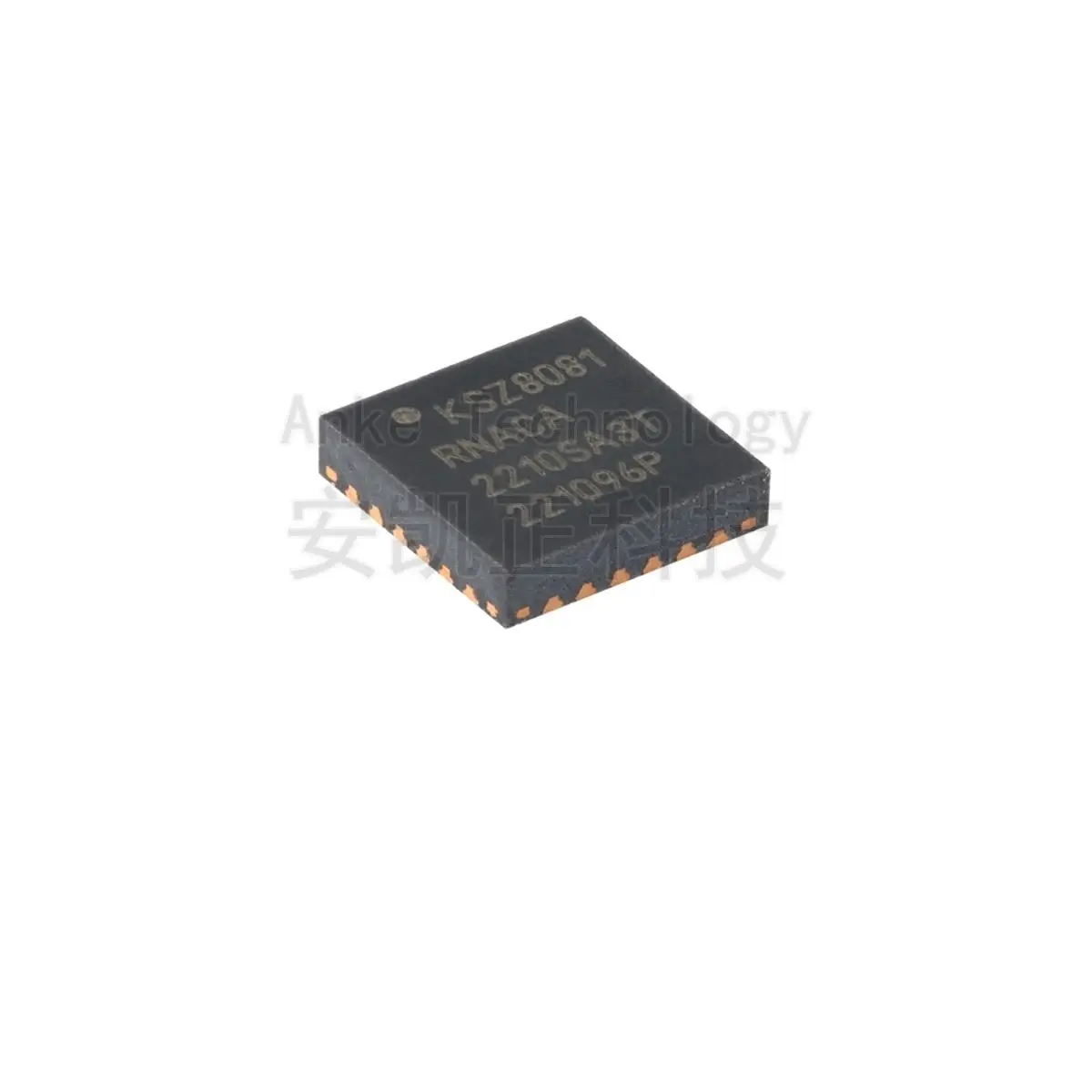 

Оригинальный чип приемопередатчика физического слоя Ethernet KSZ8081RNACA-TR QFN-24 10 шт.