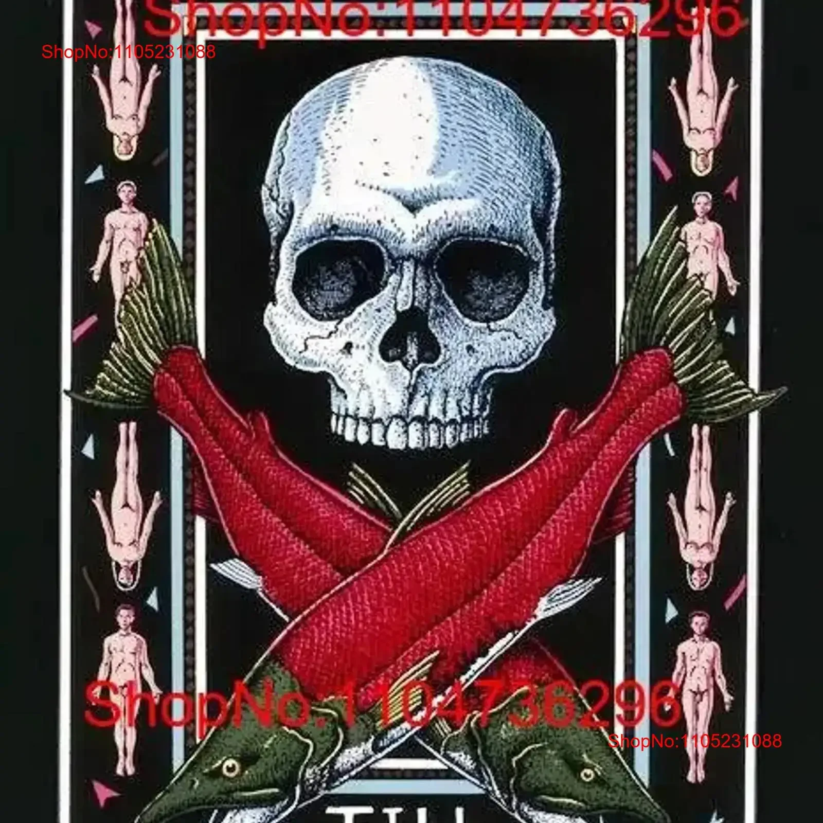 تي شيرت Ray Troll Spawn 'Til You Die جديد للكبار قبعة 3X XX XL L M S عتيقة مغسولة قليلاً ملابس خروج أنيقة جرافيك