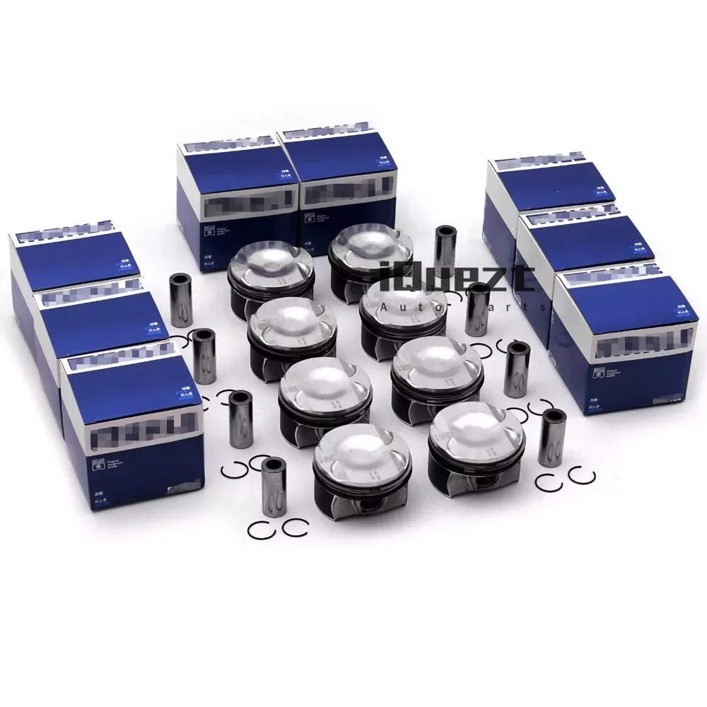 

8x Pistons & Rings Set STD for Mercedes-Benz C63 E63 G63 AMG W205 W463 M177 4.0