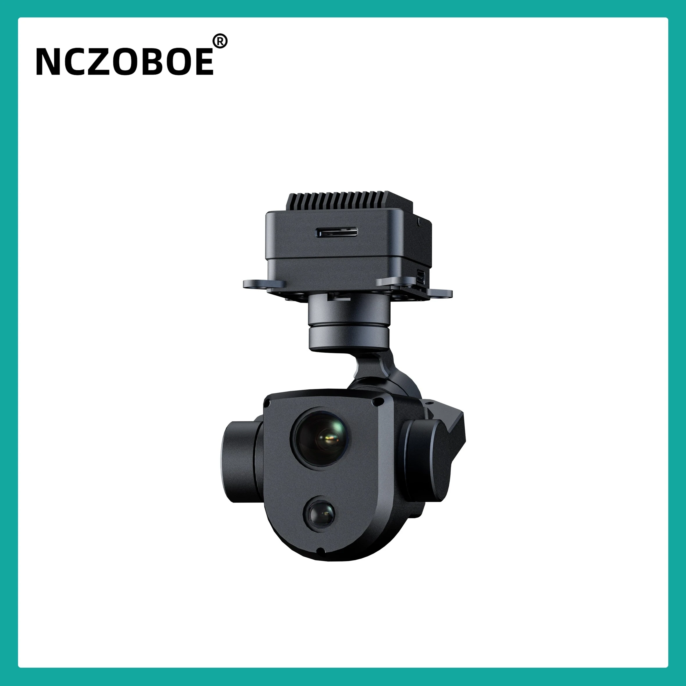 

NCZOBOE Wide-Angle Camera 48MP Telephoto Camera Mini high resolution imaging drone 4K gimbal camera