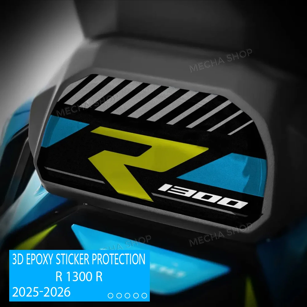 Radar Stickers for R 1300 R 2025 R1300R 2026 3D Epoxy Resin Sticker Protection Kit