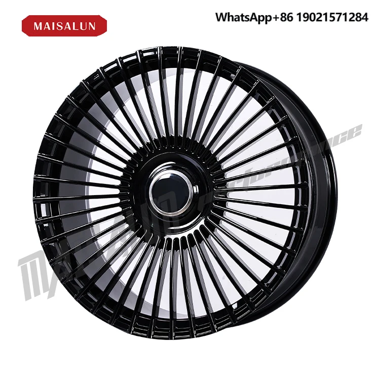 Forging Material Forged Wheel Size 19-24 Inch Rims Wheel Hub for Rolls Royce Cullinan Black Rims