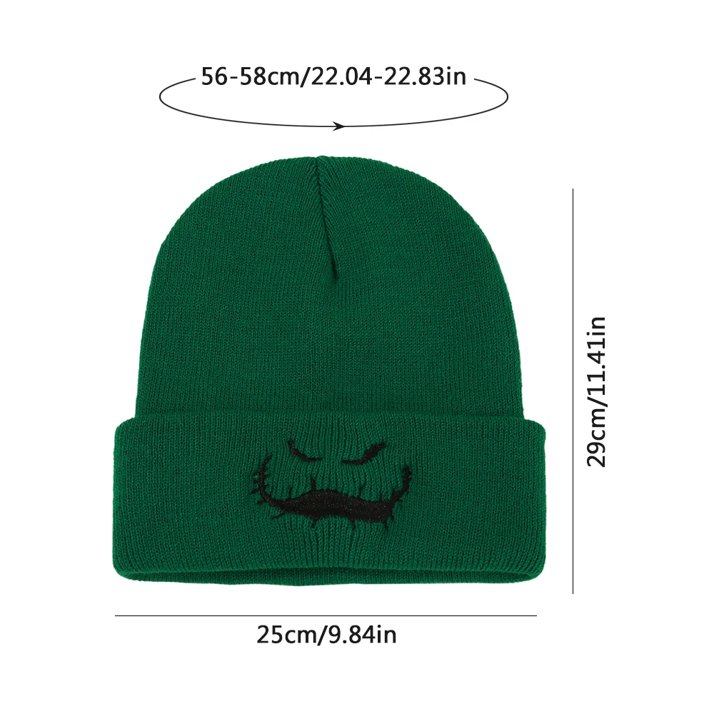 Elastische Strickmütze, Unisex-Mütze ohne Umschlag, Warme Pull-On-Kappe für Reiseoutfits – Detail 8