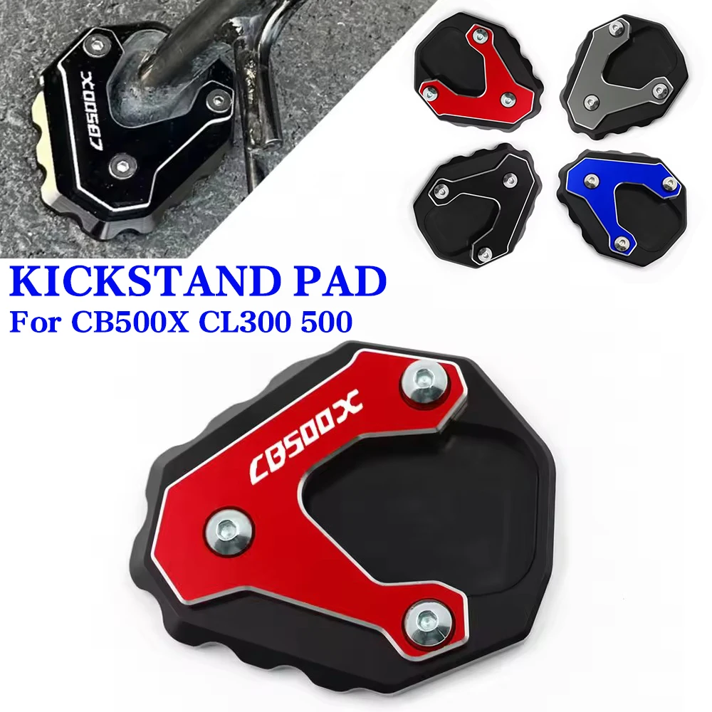 Para HONDA CB500X CB 500X2013-2023 CL500 300 2021-UP CNC soporte ampliar placa pie soporte lateral ampliador extensión soporte Pad