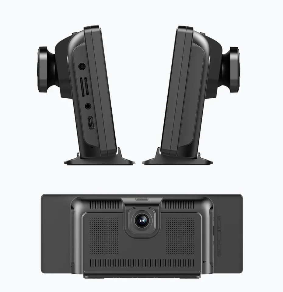 Smart Touchscreen CarPlay 4G LTE SIM Android 13 Dual Lens Car Dash Camera with GPS ADAS WiFi BT MP5 Player Video Recorder