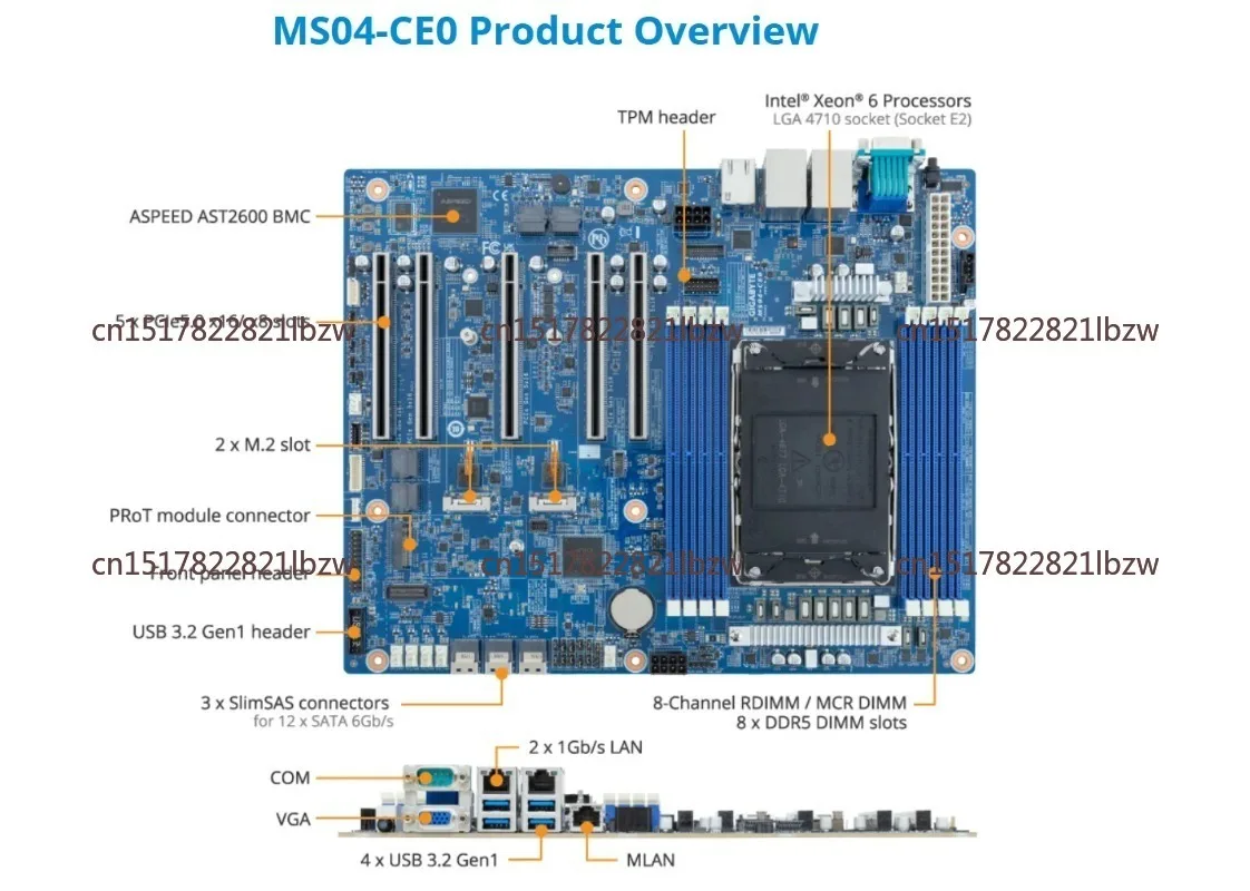 MZ73-LM1 MZ73-LM0 MS73-HB1 MS03-CE0 MZ72-HB2 MW83 main board