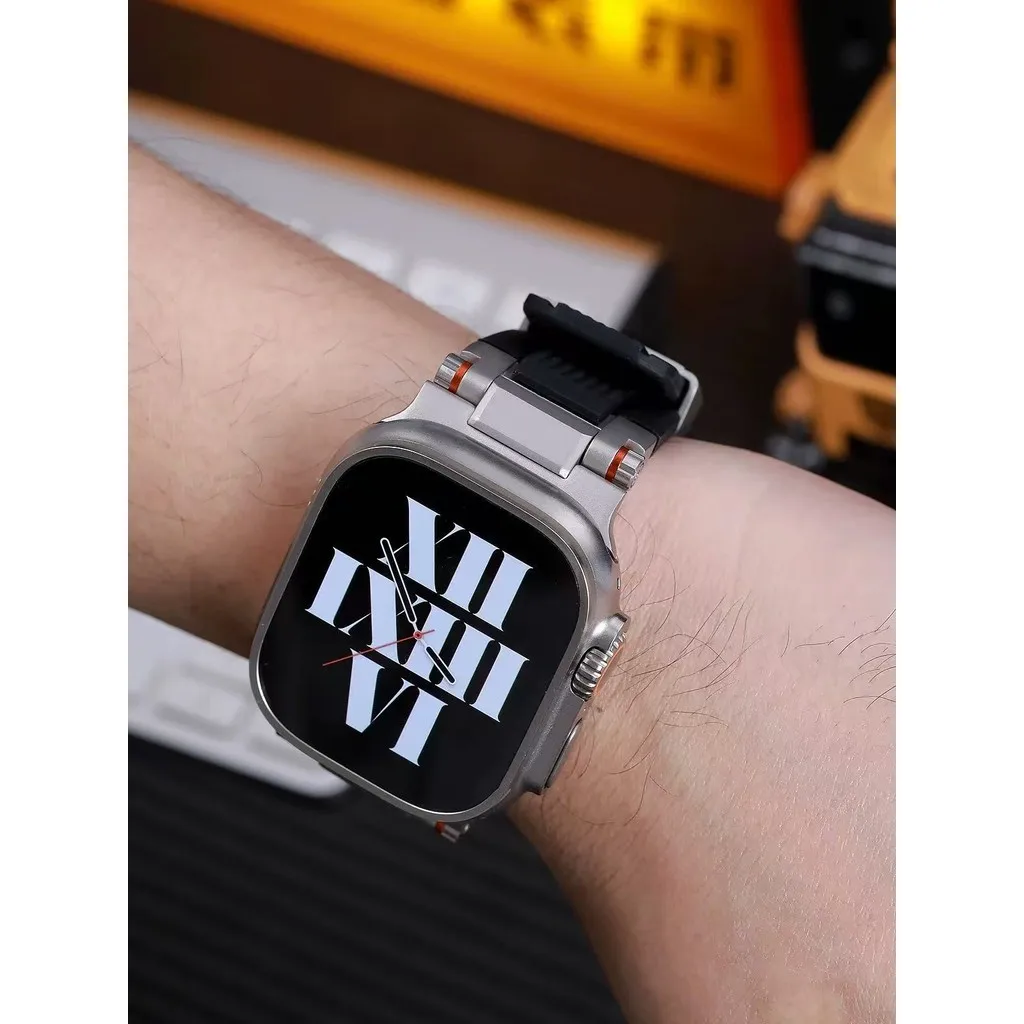 Bracciale di lusso con cinturino sportivo Single Tour Band per Apple Watch Ultra 49mm 44mm 45mm 46mm 42mm Iwatch Series 11 10 9 8 7 6 5 4 Se