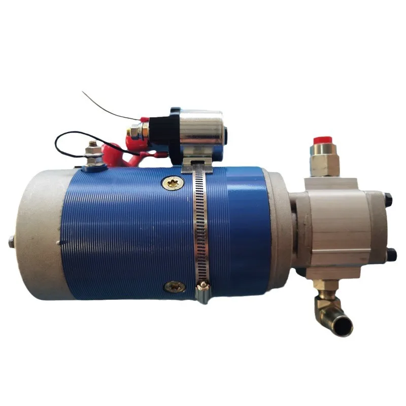 DC Motor Pump Set Hydraulic Pump Station Power Unit Oil Pump Automobile Tail Panel Spreader