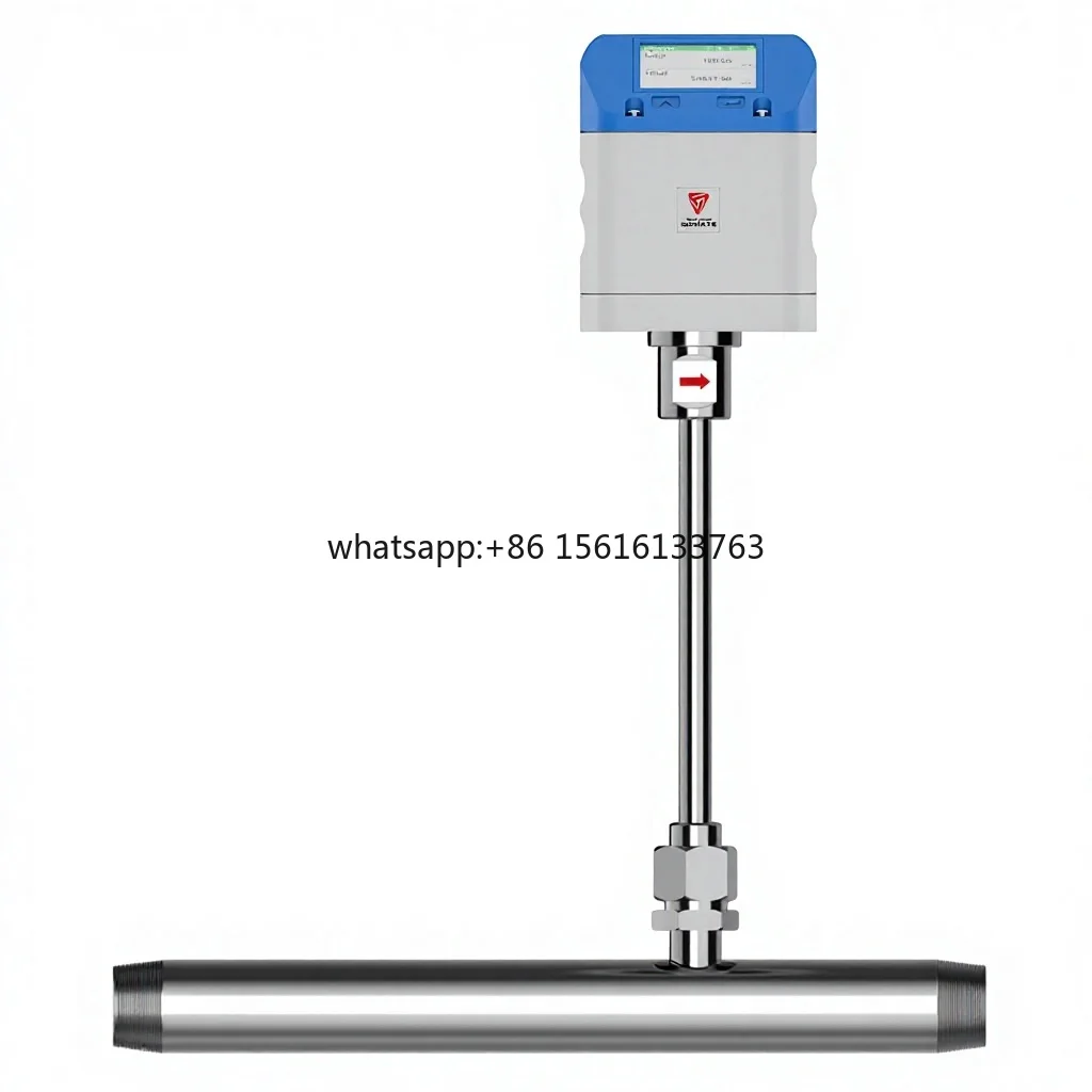 

Wet Compressed Air Pitot Tube Flow Meter Stainless Steel Differential Pressure Sensor FLOW METER