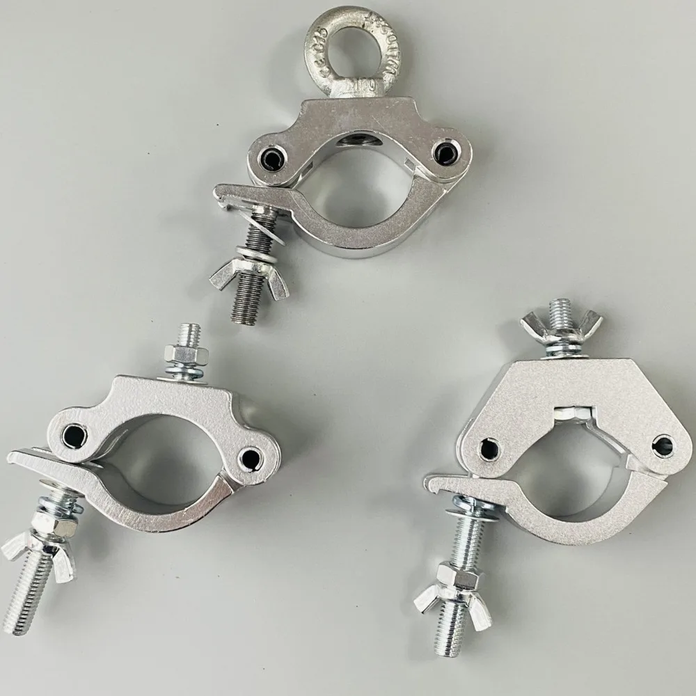 الألومنيوم الجمالون الثقيلة المشبك 40-50 مللي متر أنبوب المشابك هوك دعم DJ الصوت الصوت المرحلة آلة الإضاءة LED تتحرك رئيس 200-400 كجم