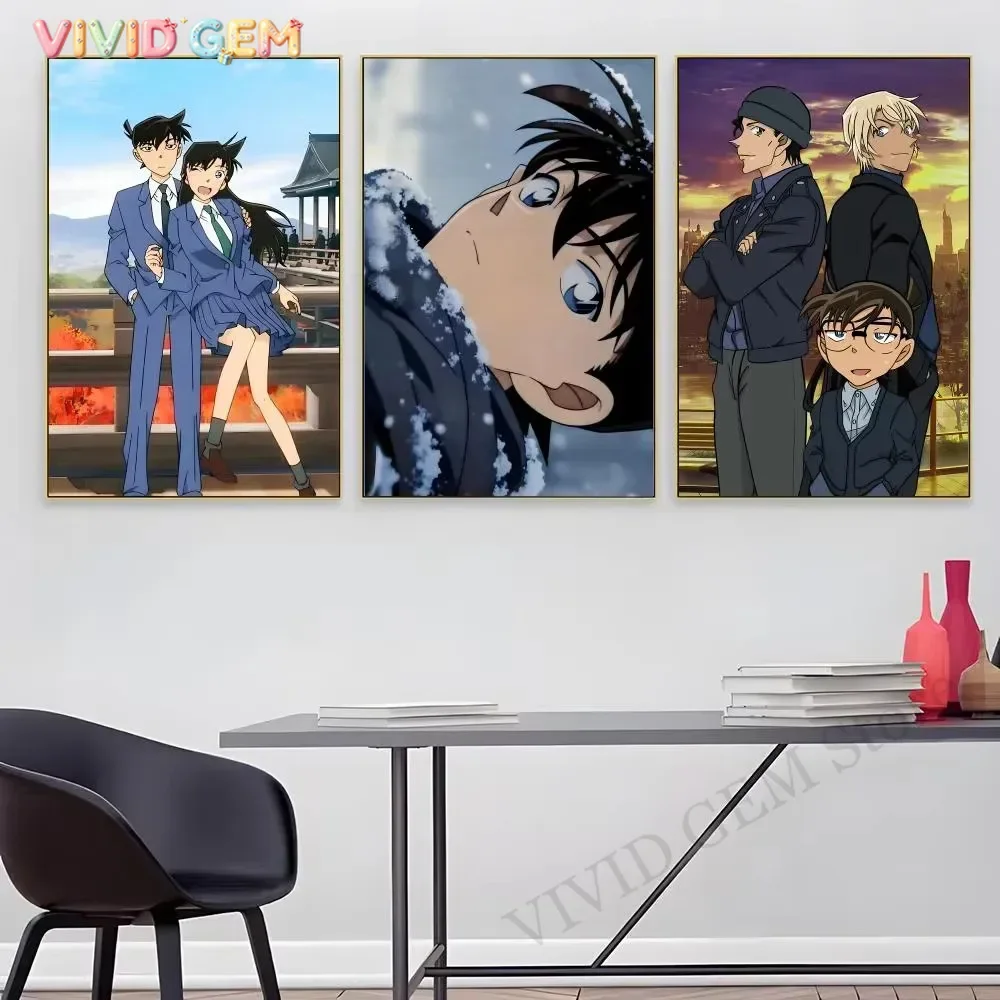 VIVID GEM Diamond Painting D-DETECTIVE Conan ANIME Full Round/Square Diamonds Mosaic Artwork Creative Handmade Home Office De