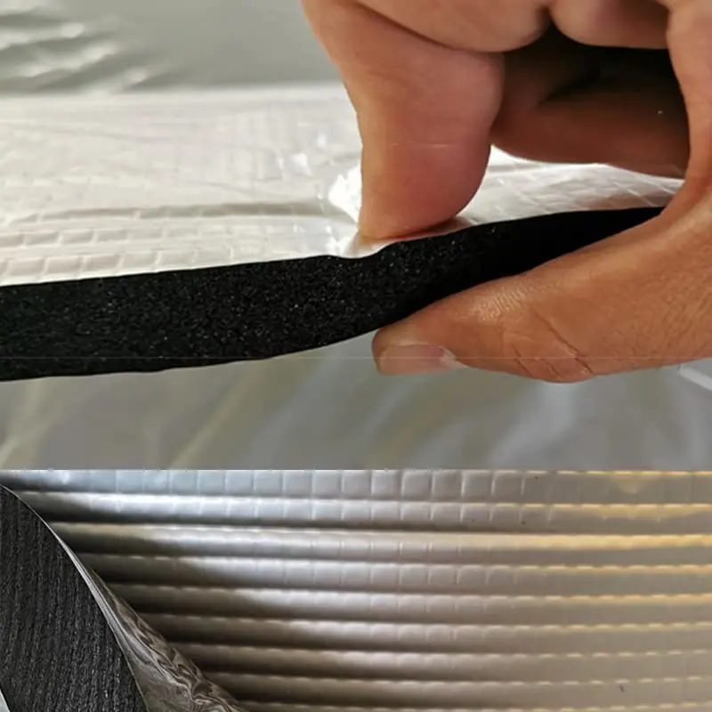 

5 мм капот багажника автомобиля теплозащитный коврик для двигателя звукоизоляция пенопласта шумоизоляция