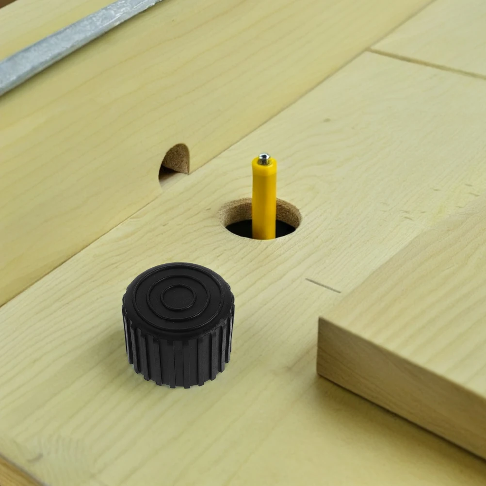 

6 Pcs Fitness Equipment Foot Covers Pads Replacement Protection Feet Black Leg End