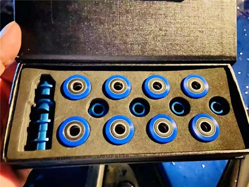 High Precise NS 688 Bearings With 608 Outer Ring Smooth Speed Skating Bearing 16pcs 8 Spacers Race Competition Speeding Bearing