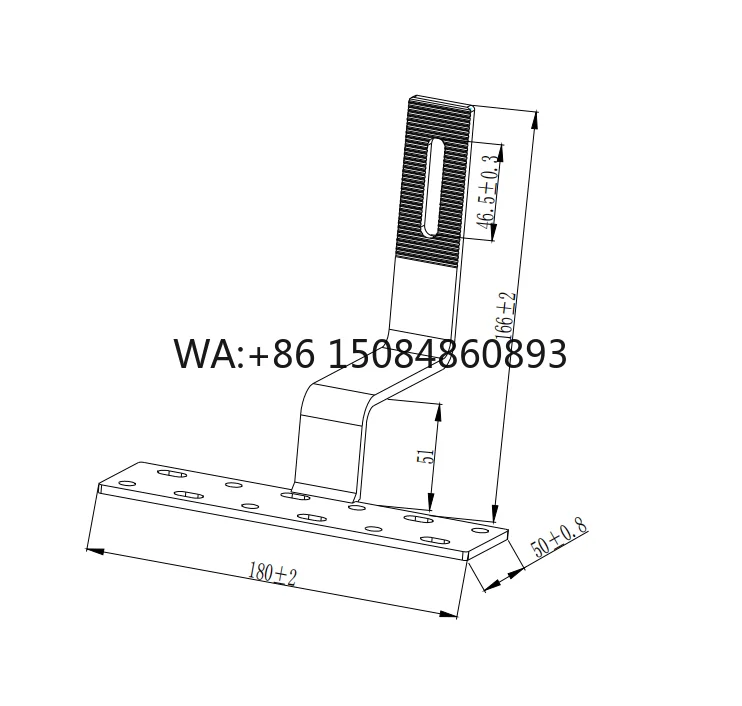 Custom Sloped Roof Complete PV Mount Set, bulk OEM solar accessory, full hardware for 10KW home rooftop photovoltaic power insta