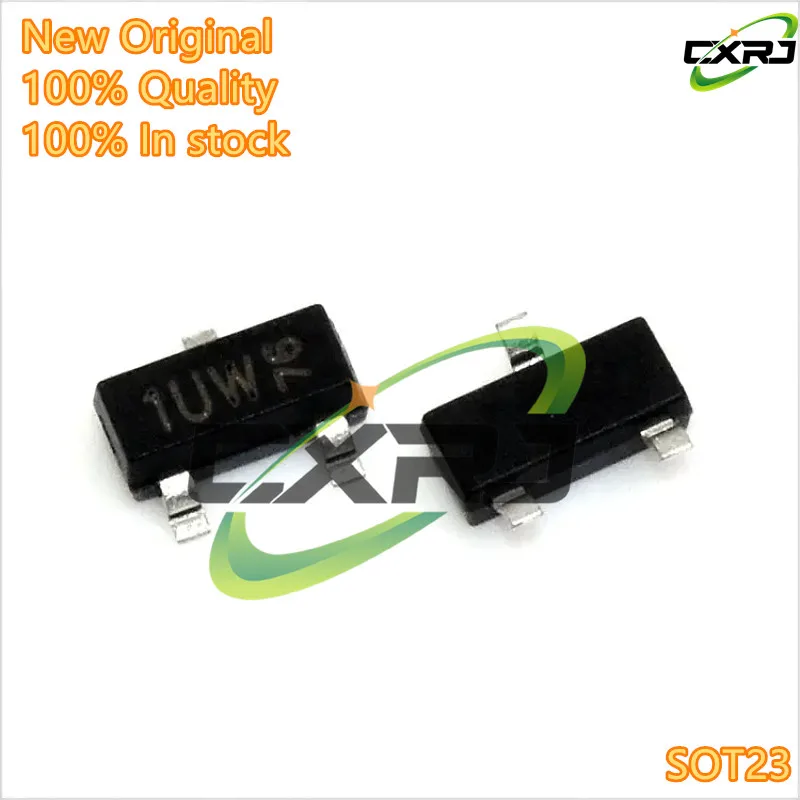 20PCS  100% New PESD5V0U2BT  1UW  SOT23-3