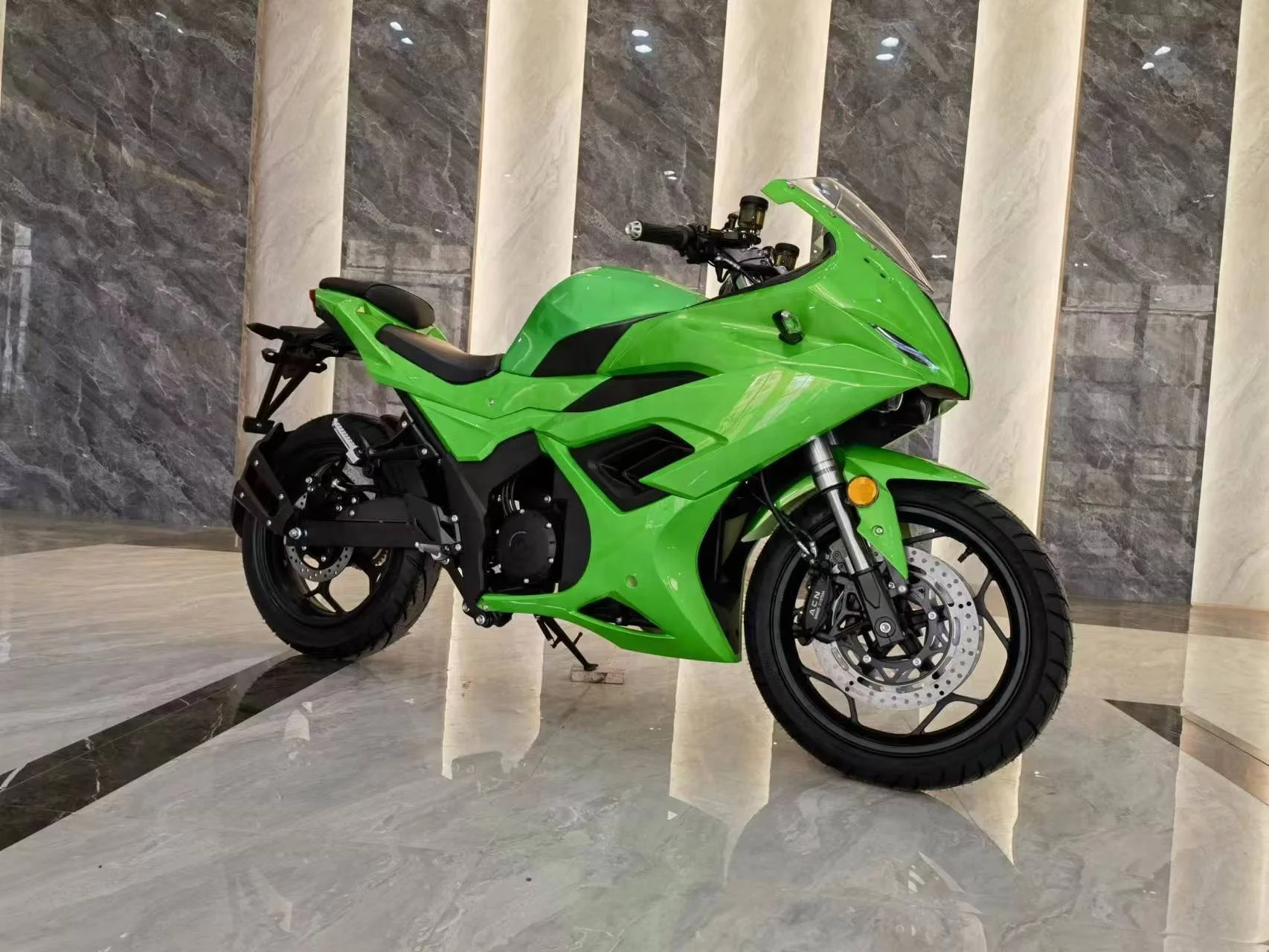 Jose 72V Adult 8000w Mid Drive Motor 150km/h Speed Dcati Panigle Racing Electric Motorcycle