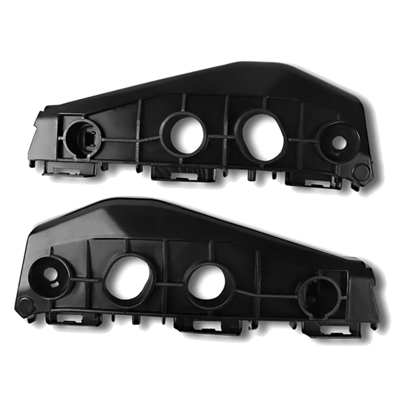 

2 шт. кронштейн переднего бампера, фиксатор, поддержка левого правого черного ABS для Toyota COROLLA 2011-2013