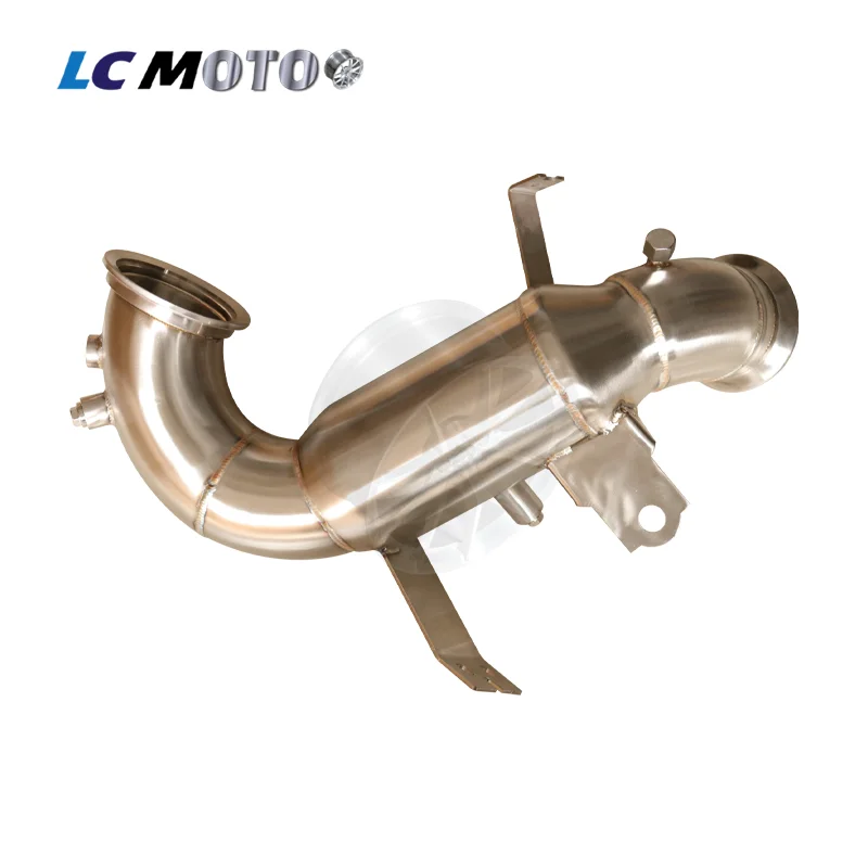 For Mercedes W177 CLA45 AMG SS304 Catless Exhaust Downpipe