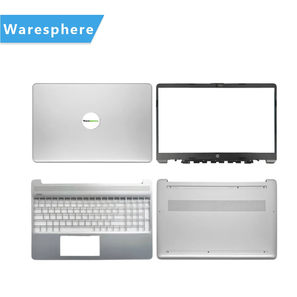 NEW For HP 15-DY 15-EF TPN-Q222 LCD Back Cover Bezel Palmest With Keyboard Bottom Case L89859-001  M17184-001 L91269-001 Silver