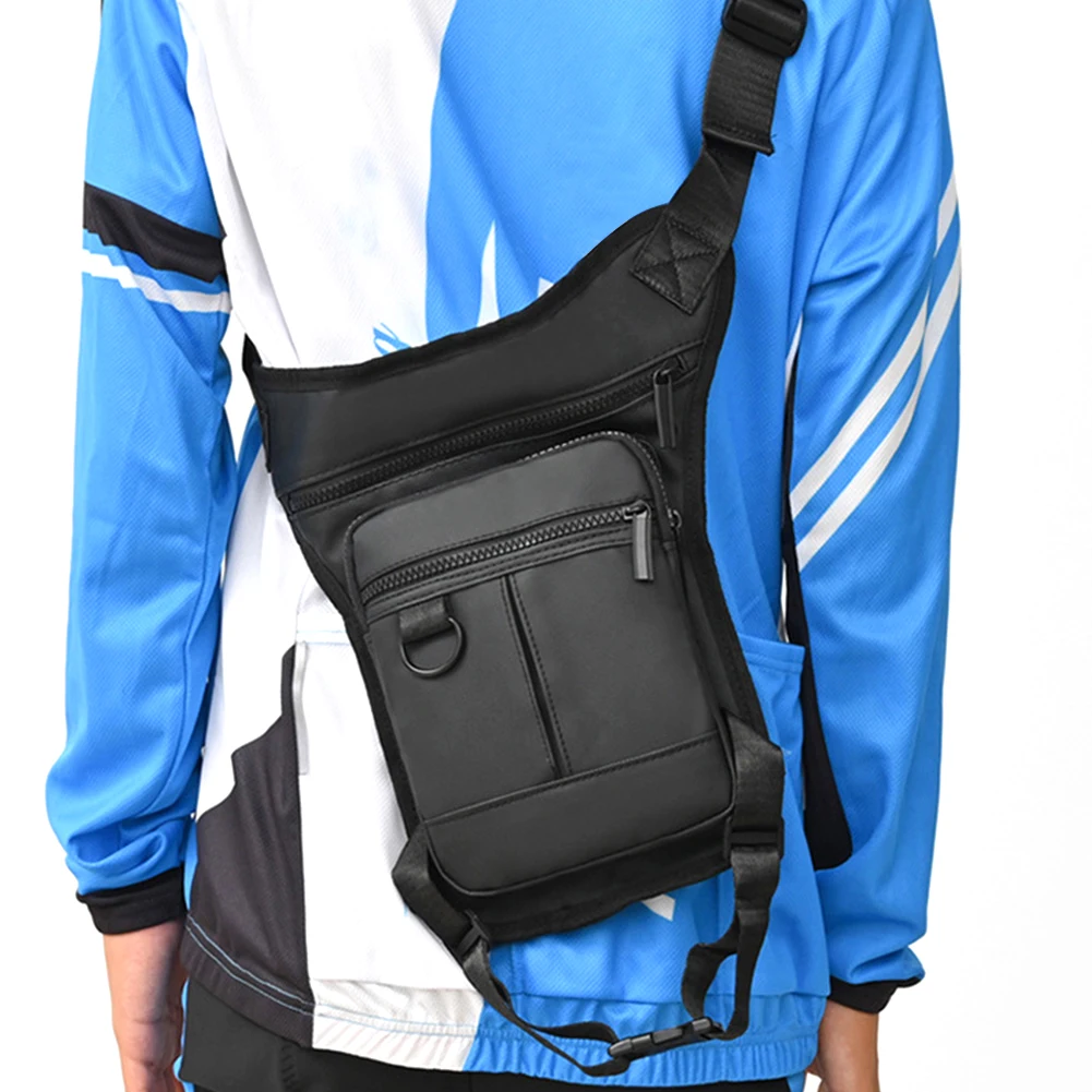 

Men Motorcycle Leg Side Bag Waterproof Motorbike Hip Leg Pack Motorcycle Crossbody Bag Outdoor Sports Ride Bag