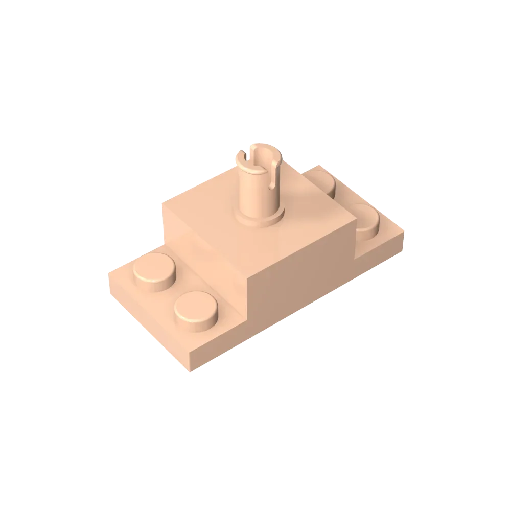 Gobricks Bausteine GDS-1190 Technical Brick Special 2 x 2, mit oberen Stift und Seitenplatten 1 x 2, kompatibel mit Lego 30592