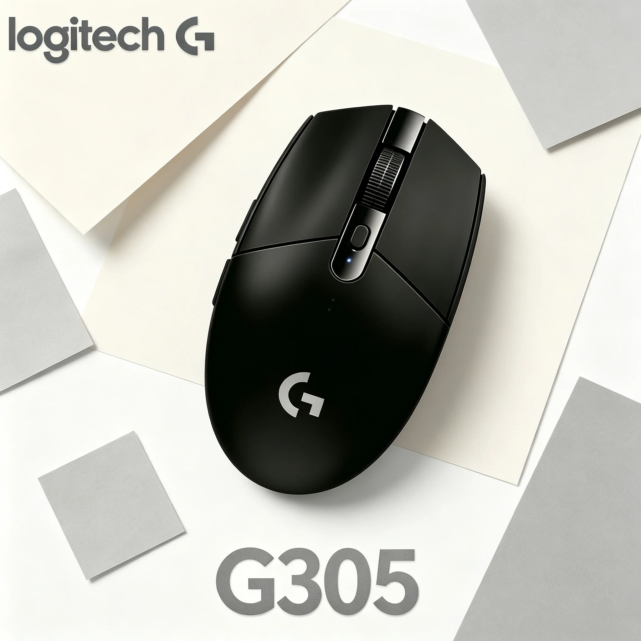 Logitech G305 LIGHTSPEED Wireless Gaming Mice Low Latency Stable Signal Multi‑Color Versions For PC Mac Gaming & Business Office