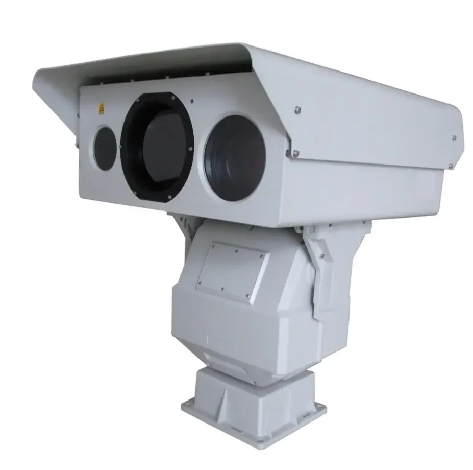 22-450mm, 20x cooled MWIR thermal + 10-860mm, 86x optical + 10km LRF Thermal PTZ Camera