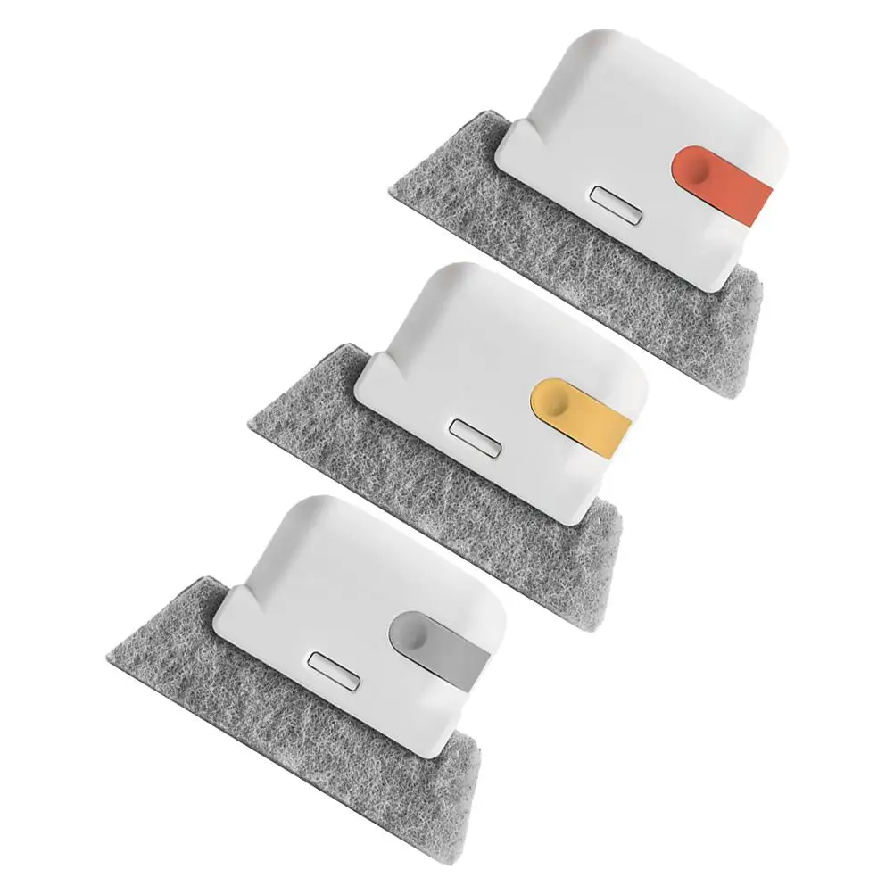 

3 Pcs Window Gap Brush Dryer Vent Cleaner Kit Screen Track Ledge Tool Groove Pp