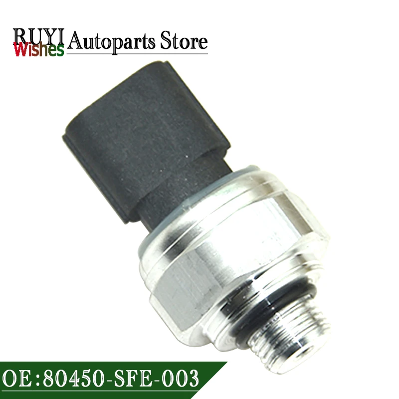 80450-SFE-003 80450-S7S-003 New A/C Pressure Switch Sensor 80450-SZW-003 For Honda Accord Civic CR-V CR-Z Insight Legend Stream