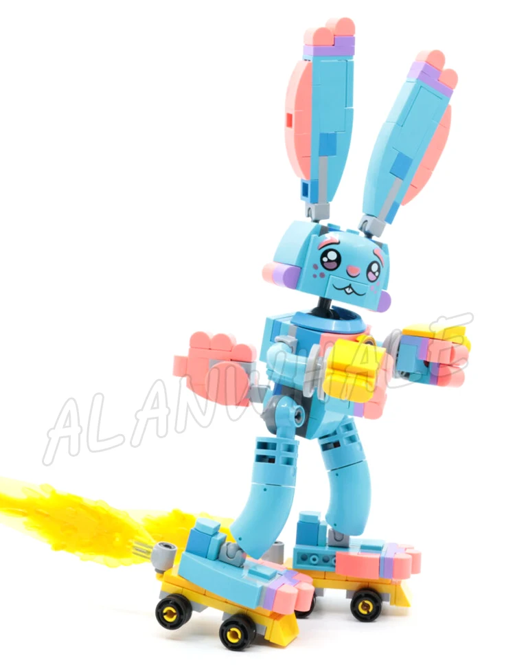 285pcs Dream Izzie e Bunchu the Bunny Rabbit animal Nightmare Grimspawn 81453 Building Blocks Toy compatibile con il modello