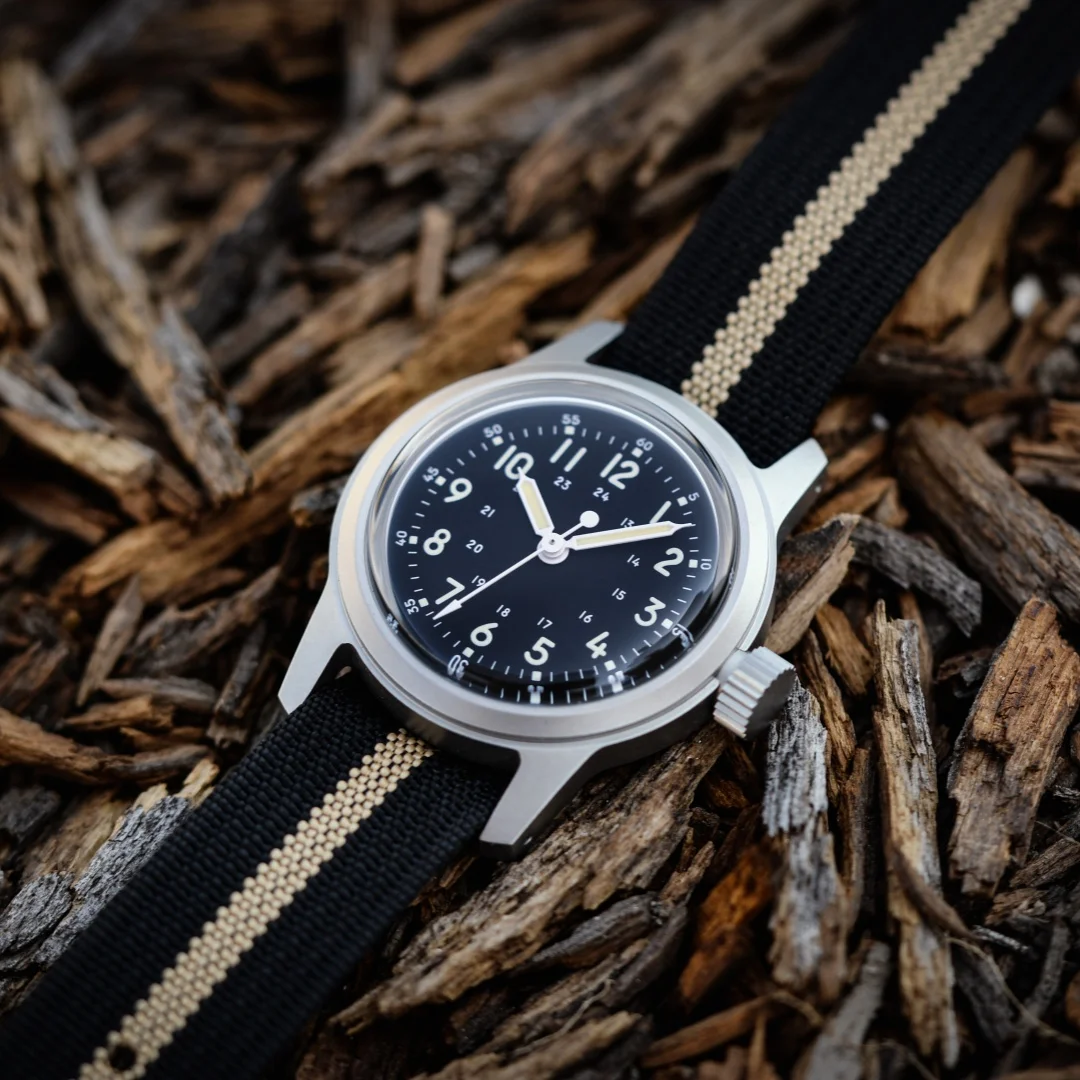 RDUNAE 2025 nuevo reloj de cuarzo militar Vintage para hombres RA06 Miyota Super 2035 K1 reloj impermeable de acero inoxidable de vidrio Mineral