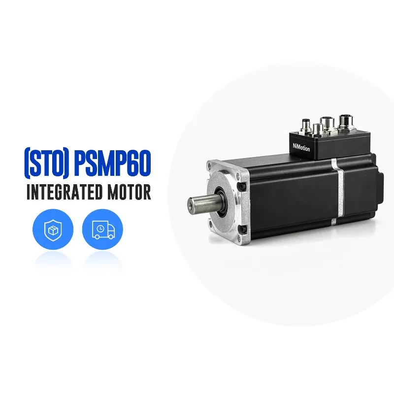NEMA6 STO Integrated Servo Motor 400W Integrated Multi Turn 17 Bit Absolute Encoder DC Motor Small Drive Control Integrated