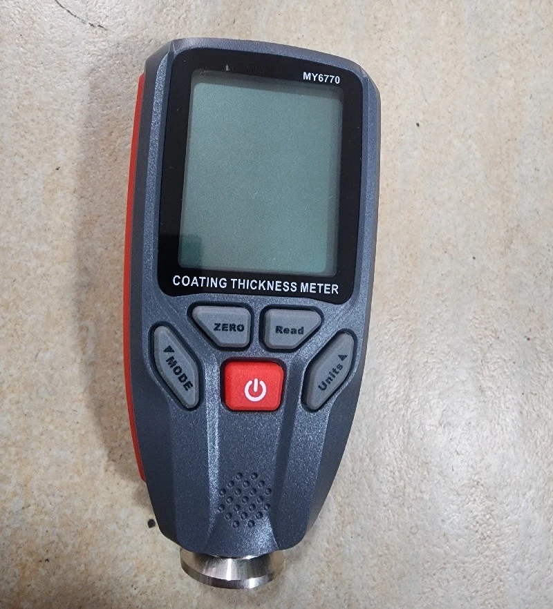 

MY6770 красно-серый толщиномер покрытия, высокоточный инструмент для автомобильной пленки, используемый для обнаружения толщины пленки автомобильной краски