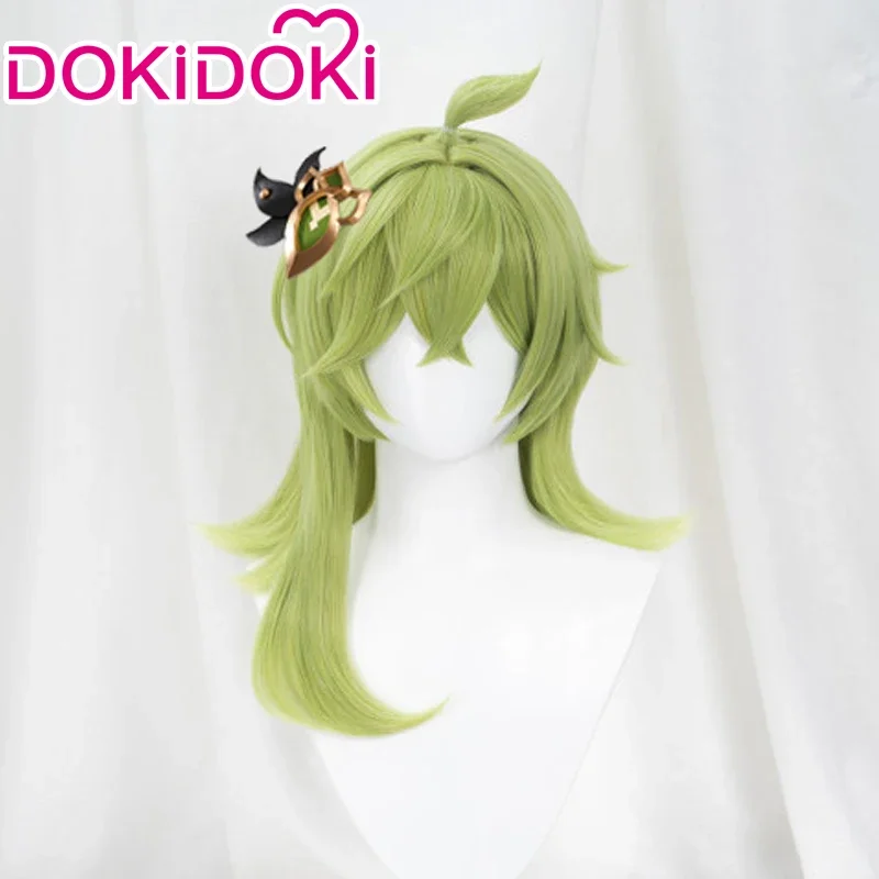 Collei Wig Game Genshin Impact Cosplay  DokiDoki  Green Sumeru Hair Halloween Dendro