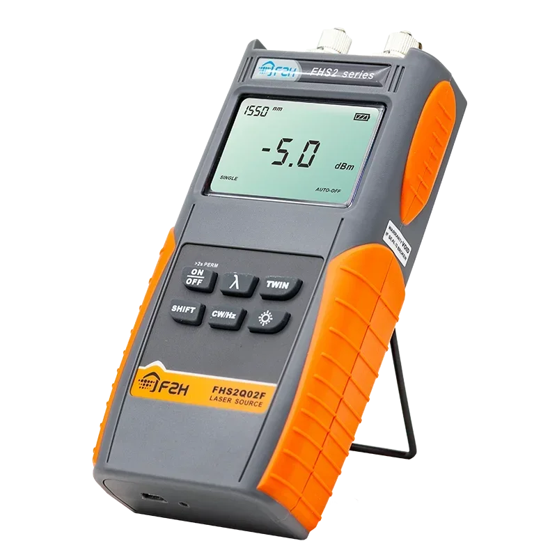 

[Grandway Original] FHS-2Q02F optical laser source,light source 1310/1490/1550/1625nm,FC/PC connector, -5dBm PON Online testing