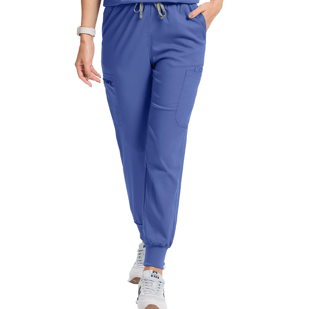 Pantalon de travail de clinique dentaire multicolore, blouses d'allaitement, uniforme d'infirmière, poches, toilettage pour animaux de compagnie, pantalons chirurgicaux pour hommes et femmes