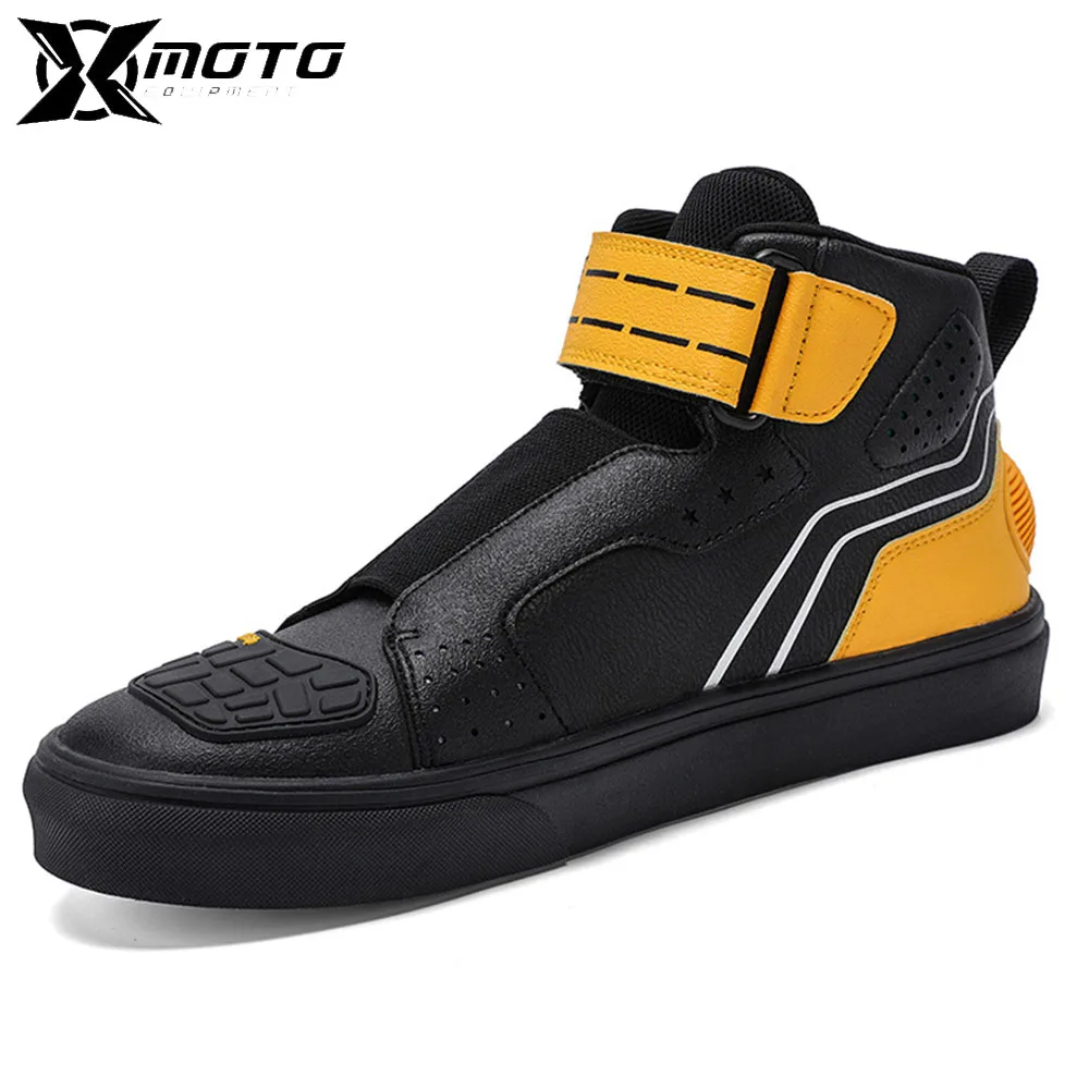 

New Motorbike Outdoor Riding Off-Road Mountain Protection Motorcycle Boots Race Motorcycle Motorbike Riding Sport Boots