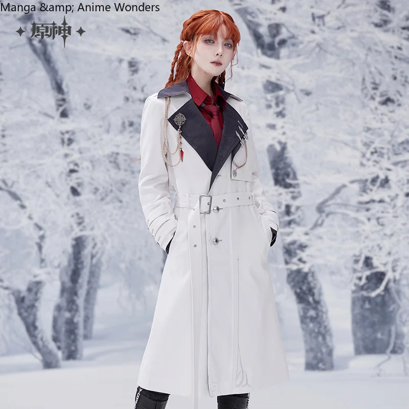

Предпродажа, официальная серия Genshin Impact Arlecchino Wanderer Impression, длинное пальто, ветровка, косплей, подарки на Хэллоуин, игра