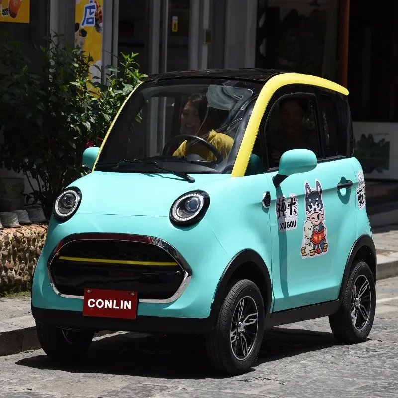 EEC COC L6e 2 Seat Small Cars 45km/h Electric Car Rhd for Sale