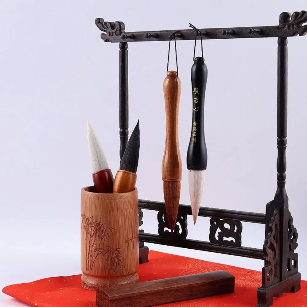 

Traditional Chinese Calligraphy Brush Oil Painting Oil Watercolor Scriptures Writing Brush High-end Wolf Hair Art Paint Brush
