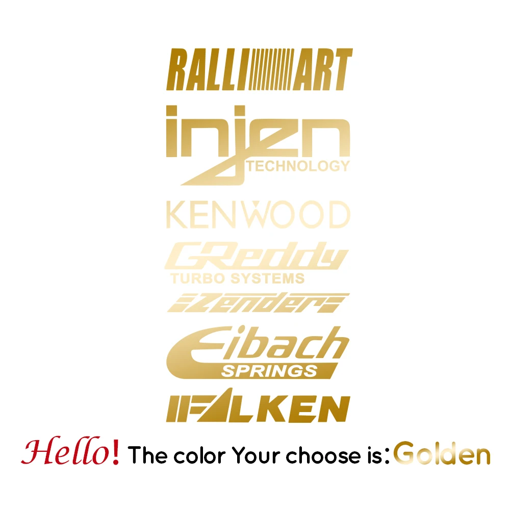 1 قطعة مضحك Injzn kenwood النص الدراجة ملصق ملصقات السيارات والشارات الكربون ملصق السيارات ملصق ديكور المنزل ملصقات جدار